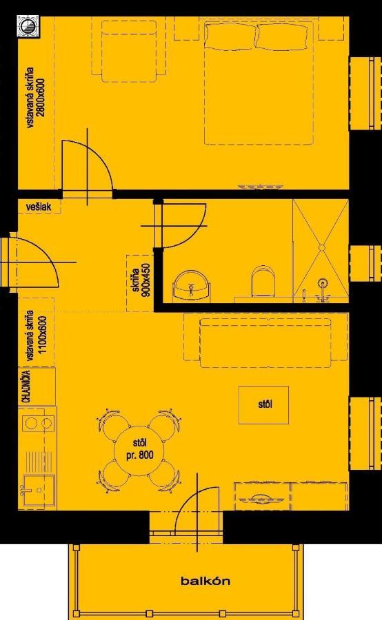 Apartmany Maliarik Demänovská Dolina Kamer foto